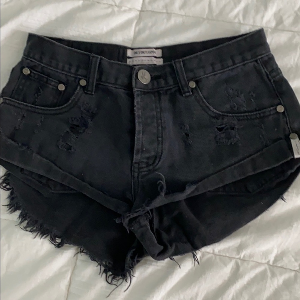 One teaspoon denim shorts
